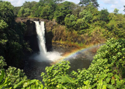Rainbow Falls in Hilo.